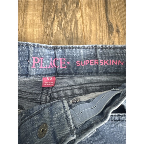 Lot Of 3 Girls Size 6S Super Skinny Jeans Childrens Place - Picture 3 of 8